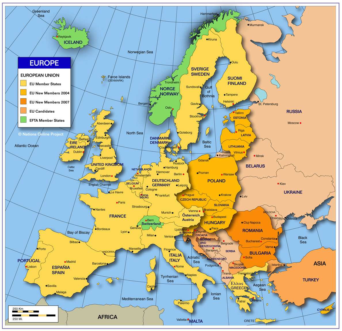 Migration in eu member states