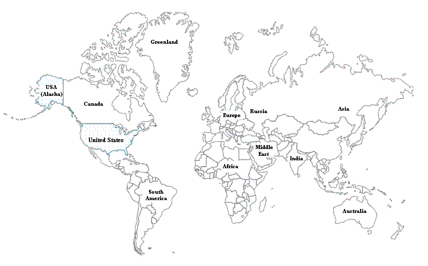 Black And White World Map With Country Names Cvln Rp
