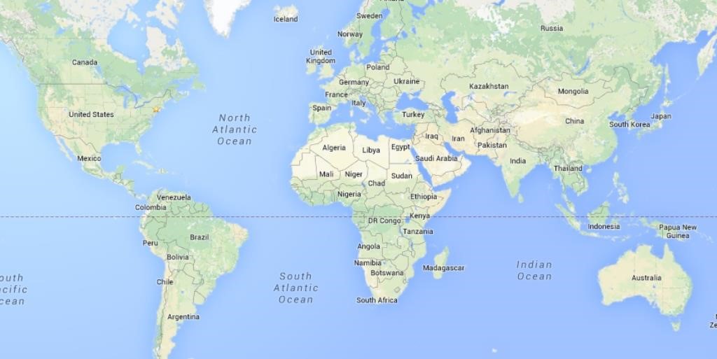 Google World Maps With Countries
