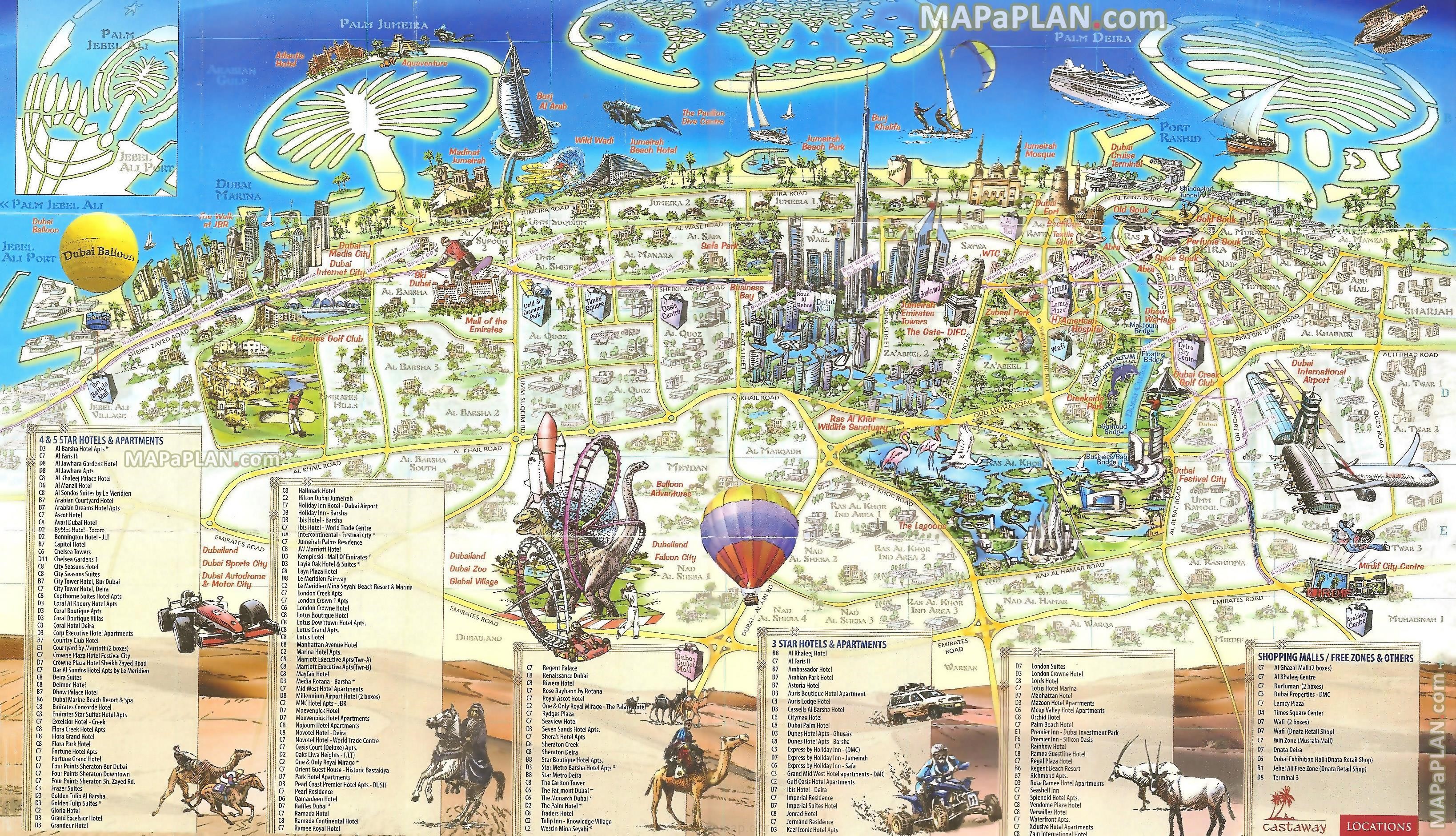 pdf dubai map