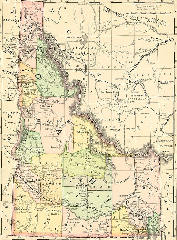 1888mapIdaho 1888mapIdaho