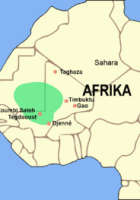 Ghana empire map