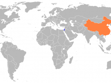 china world map