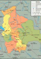 Bolivia Map