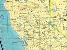 California Wall Map