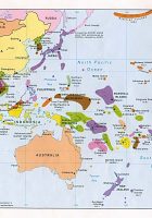 Map of Asia Political