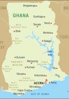 ghana map