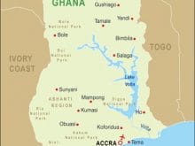 ghana map