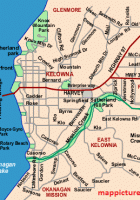 Kelowna Map