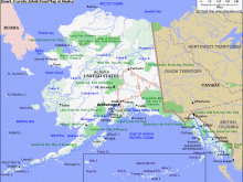 Map of Alaska