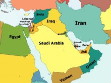 middle east map