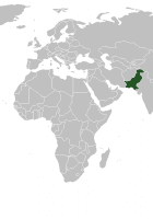 Pakistan World Map