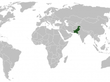 Pakistan World Map