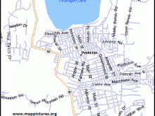 map of penticton