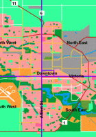 map of regina