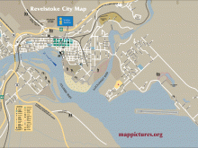 Revelstoke City Map