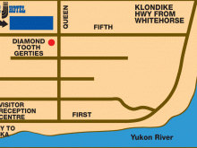 map of dawson city