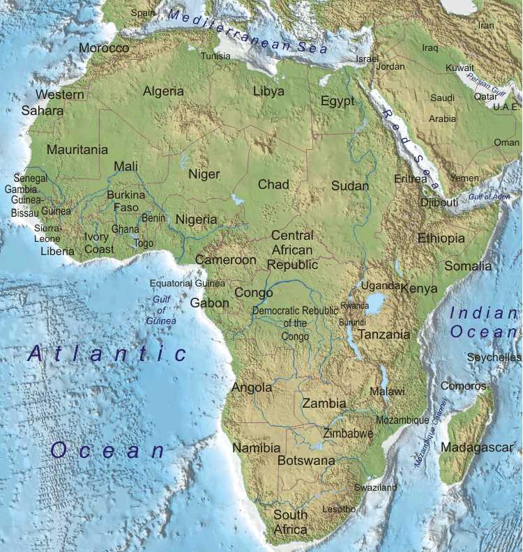 World Maps Africa World Maps Africa