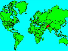 map of afghanistan