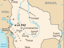 Bolivia Map