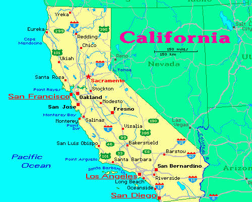 california map california map