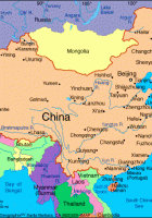 china world map