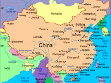 china map rivers