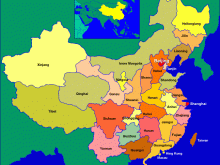 map of china