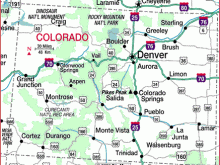 map of colorado