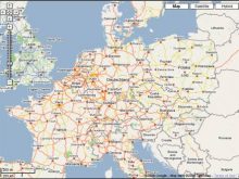 detailed europe maps