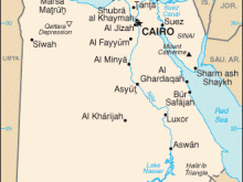 egypt maps for kids