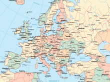europe map pictures