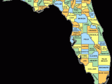 florida county map