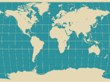 free vector world map