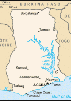 Ghana map