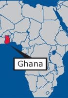 ghana map