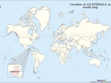 guatemala location map