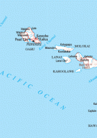 map of hawaii