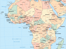 map africa