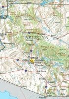 map arizona