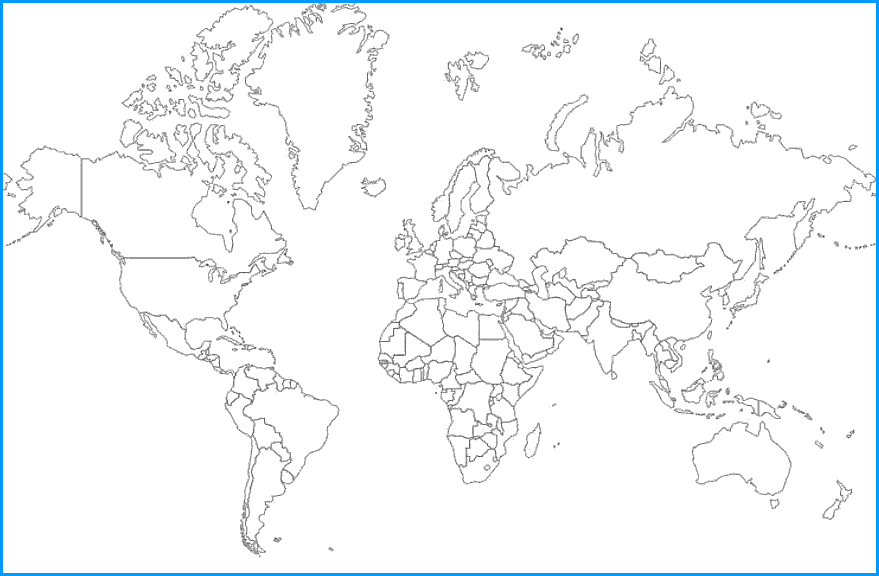 Map World Outline Map Pictures
