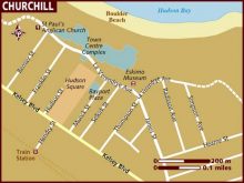 map of churchill