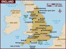 England Map