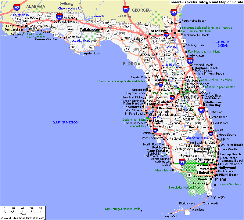Map Of Florida America Maps Map Pictures