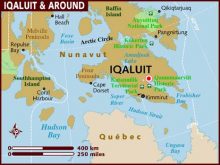 map of iqaluit