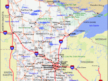 map of minnesota