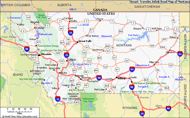 map_of_montana