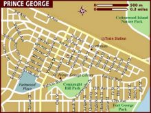 map of prince george