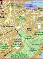map of québec city