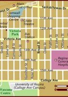 map of regina
